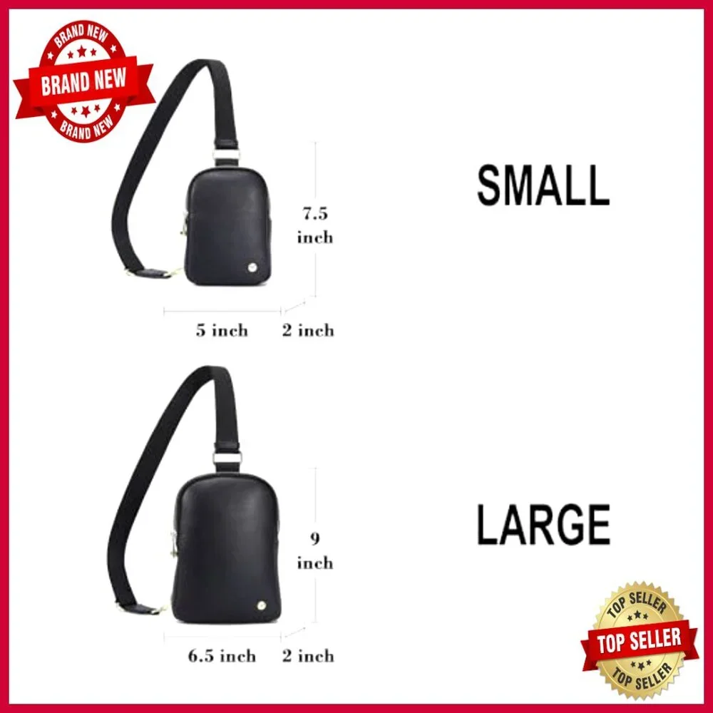 Small Vegan Leather Crossbody Bag with RFID Blocking Anti-Theft Lock - Picture 4 of 7